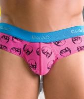 Skull Fucsia Brief